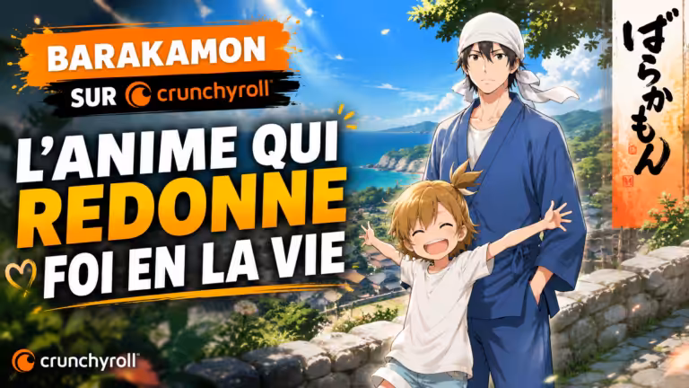 Barakamon sur Crunchyroll : L'anime qui redonne foi en la vie