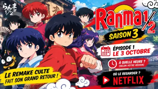 Ranma 1/2 Saison 3 Date de Sortie Episode 1 Netflix