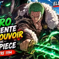 Zoro augmente son pouvoir dans One Piece chapitre 1194