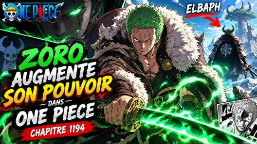 Zoro augmente son pouvoir dans One Piece chapitre 1194