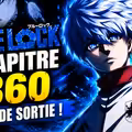 Blue Lock Chapitre 360 Date de Sortie : Lockhart entre en scène face à Isagi !