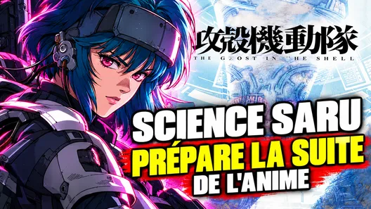 Ghost in the Shell : Science SARU prépare la suite de l'anime