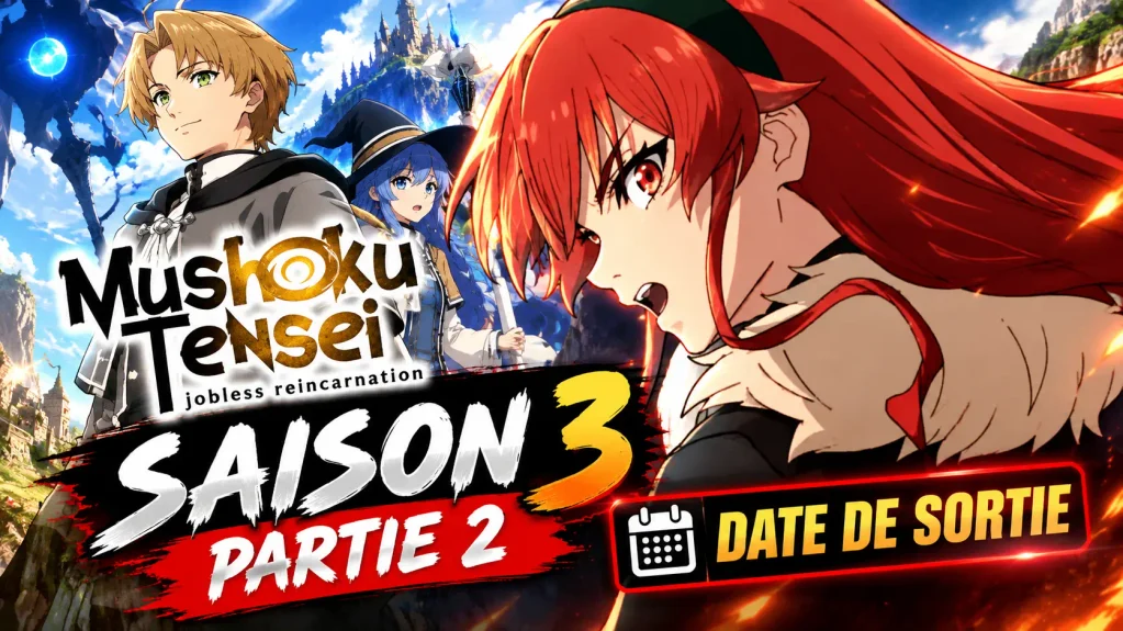Quand sortira Mushoku Tensei Saison 3 Partie 2