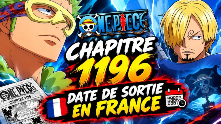 One Piece 1196 : date de sortie en France